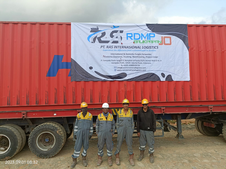 cargo project for PERTAMINA RDMP